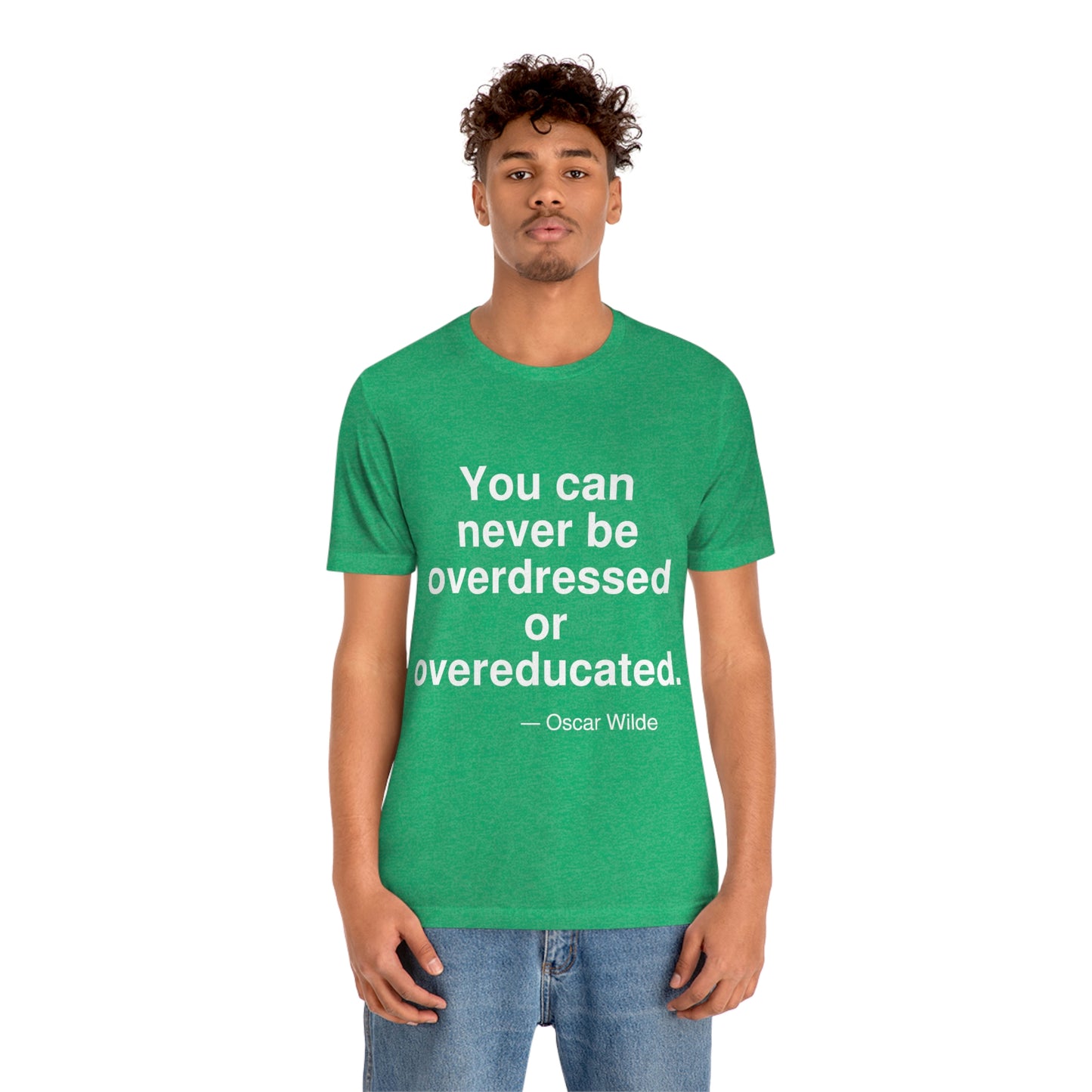 Wilde Never Aa adult t-shirt