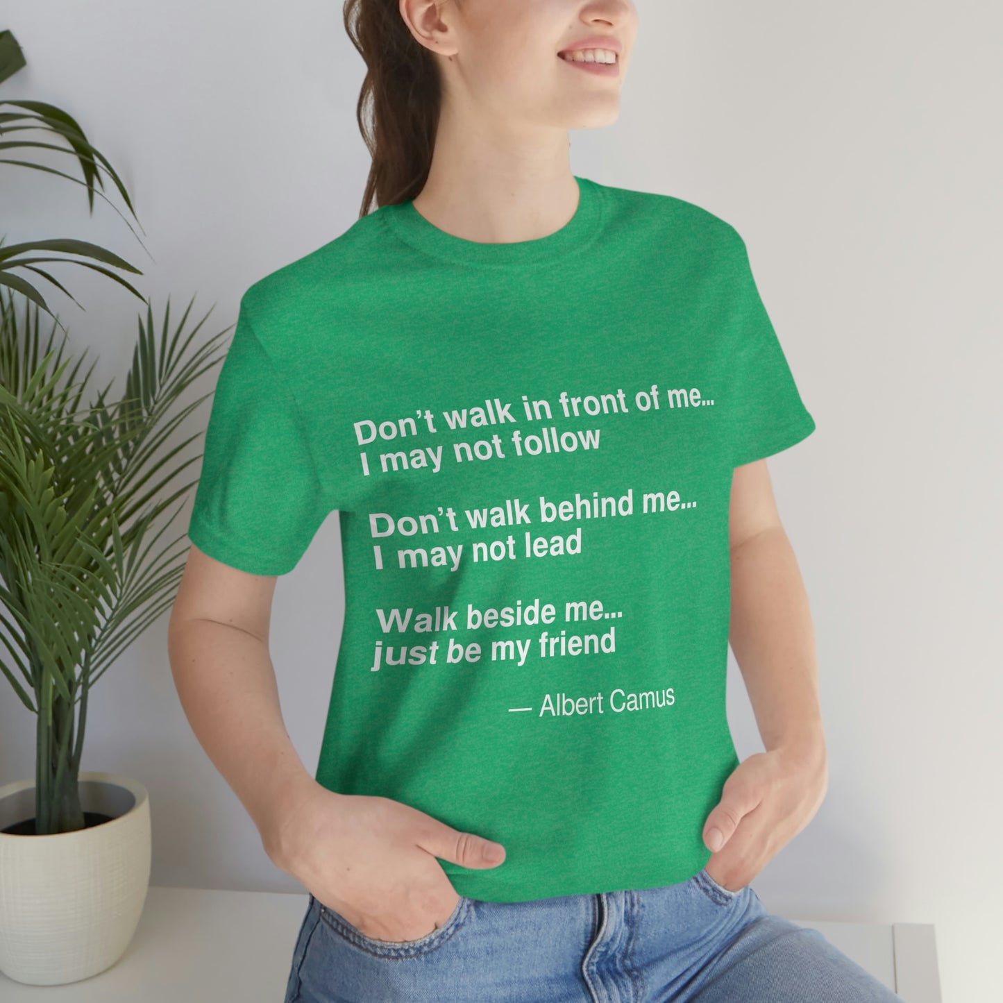 Camus Friend Aa adult t-shirt