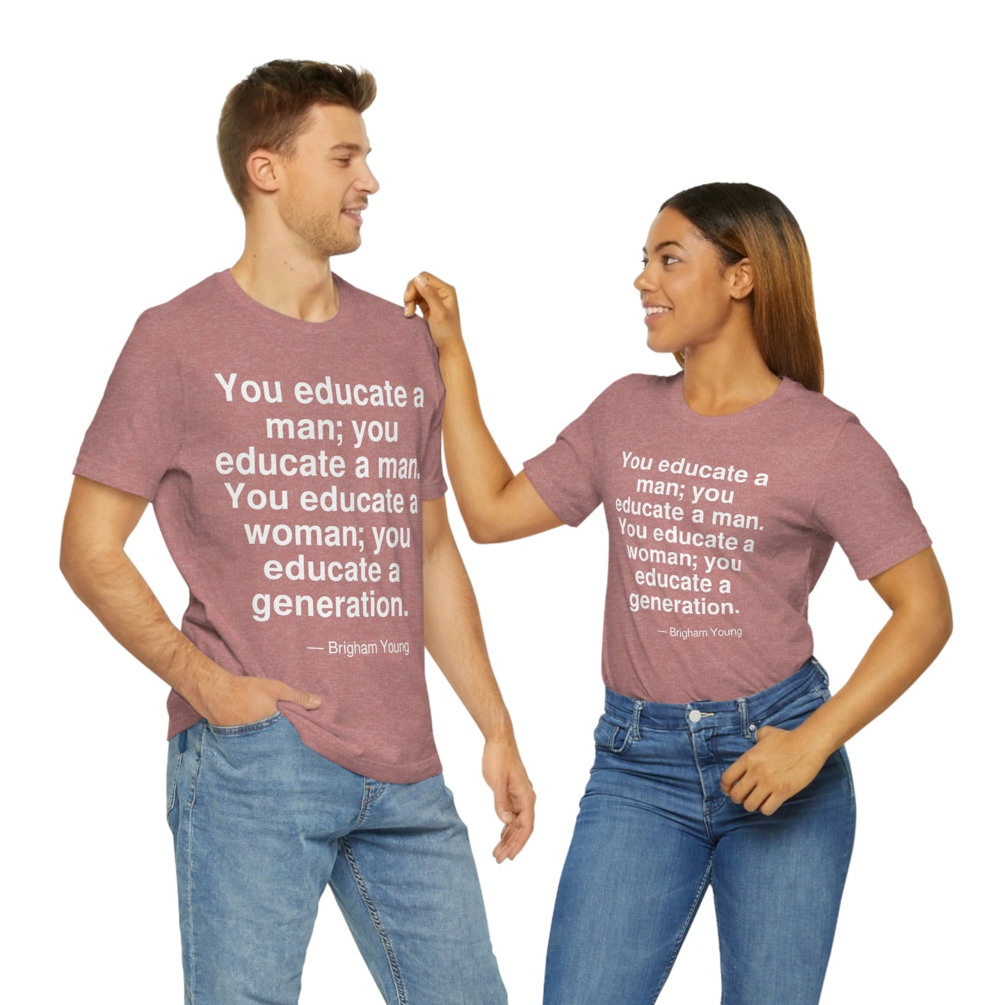 Young Educate Aa adult t-shirt