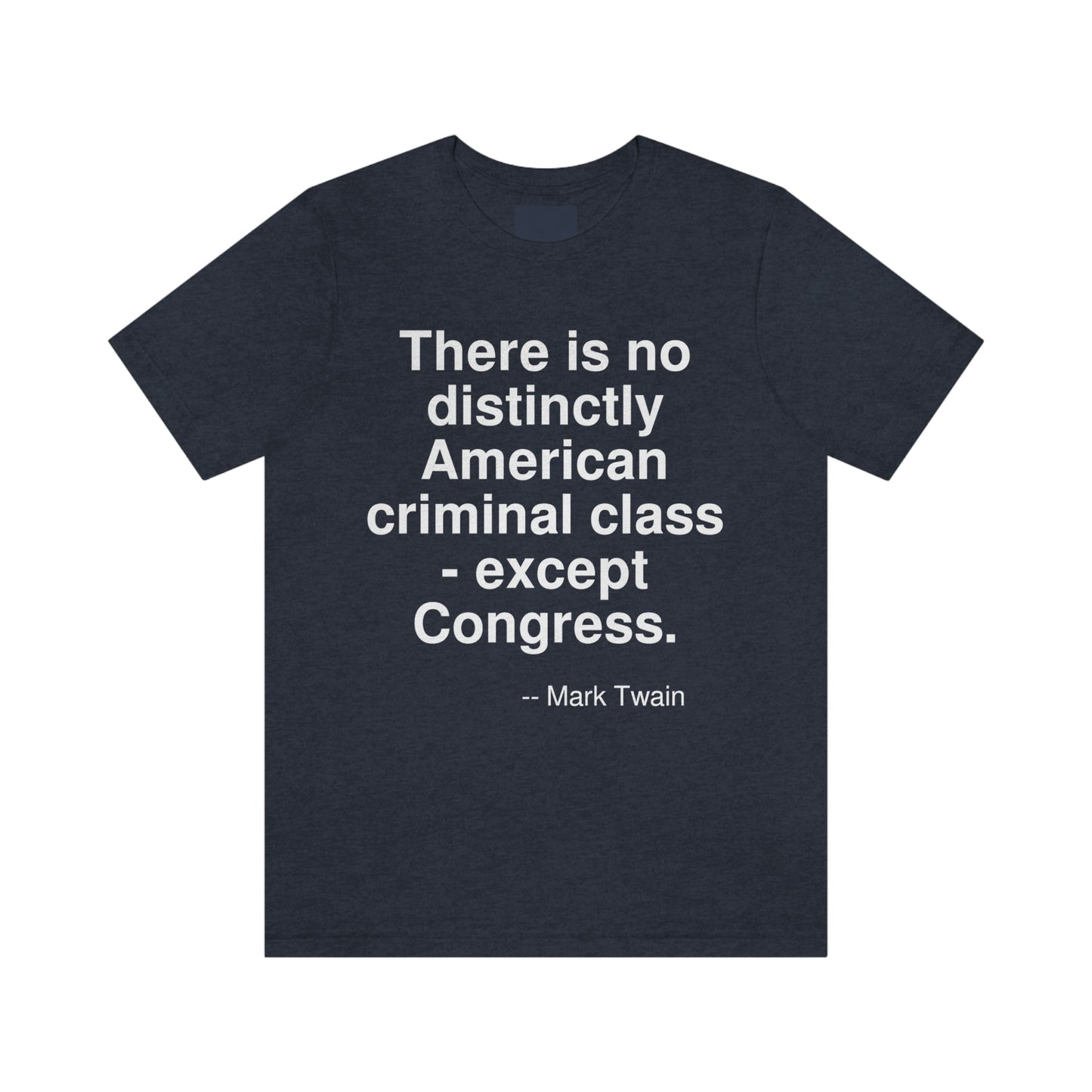 Twain Congress Aa adult t-shirt