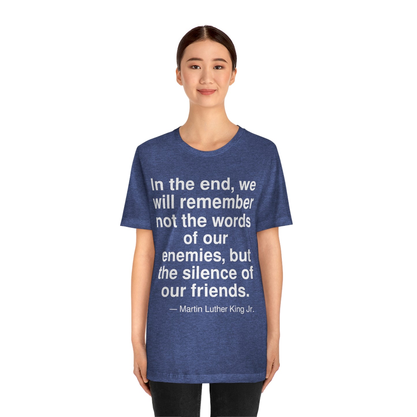 King Remember Aa adult t-shirt