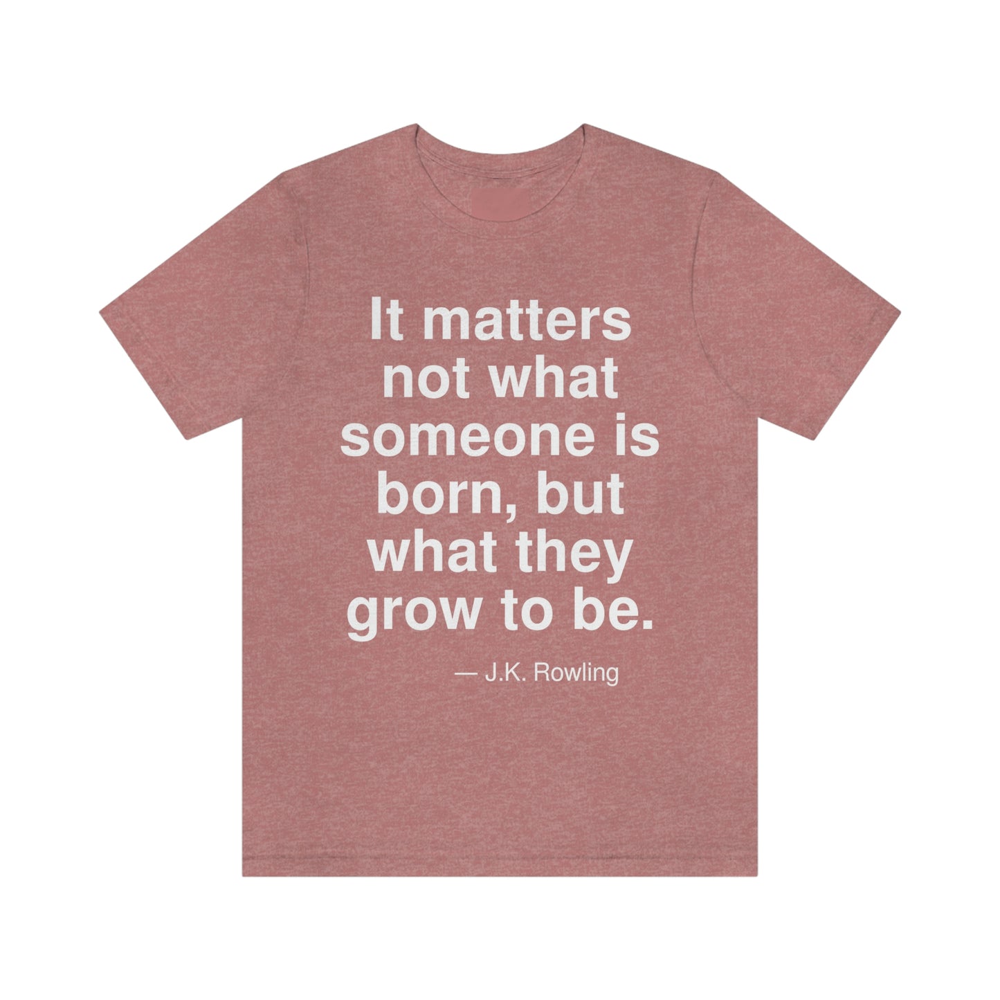 Rowling Born Aa adult t-shirt