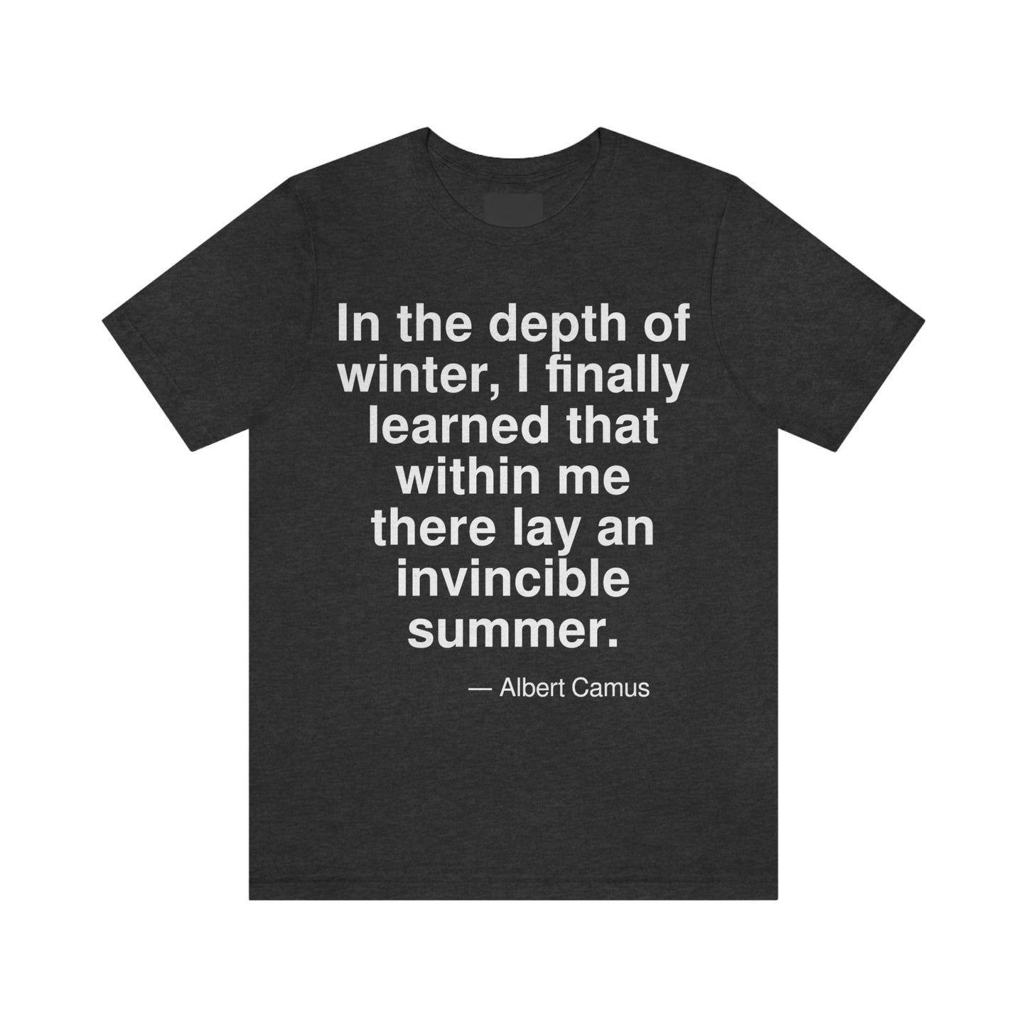 Camus Summer Aa adult t-shirt