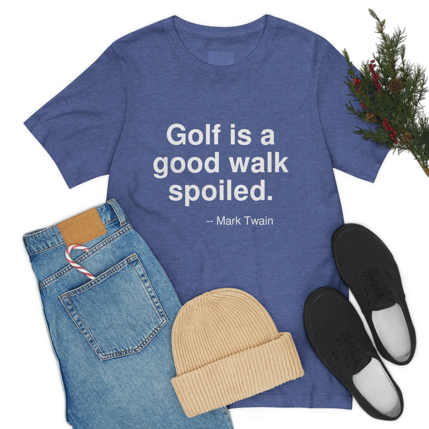 Twain Golf Aa adult t-shirt