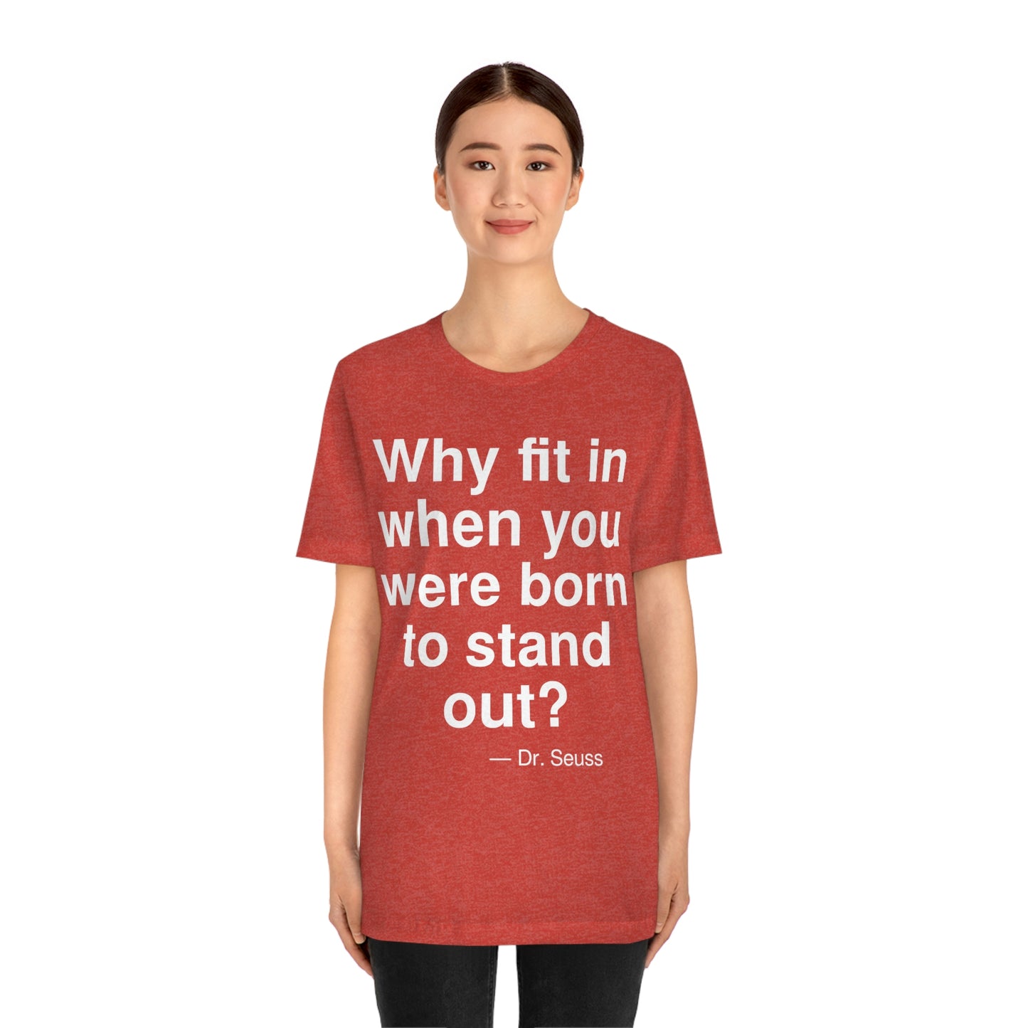 Seuss Stand Aa adult t-shirt