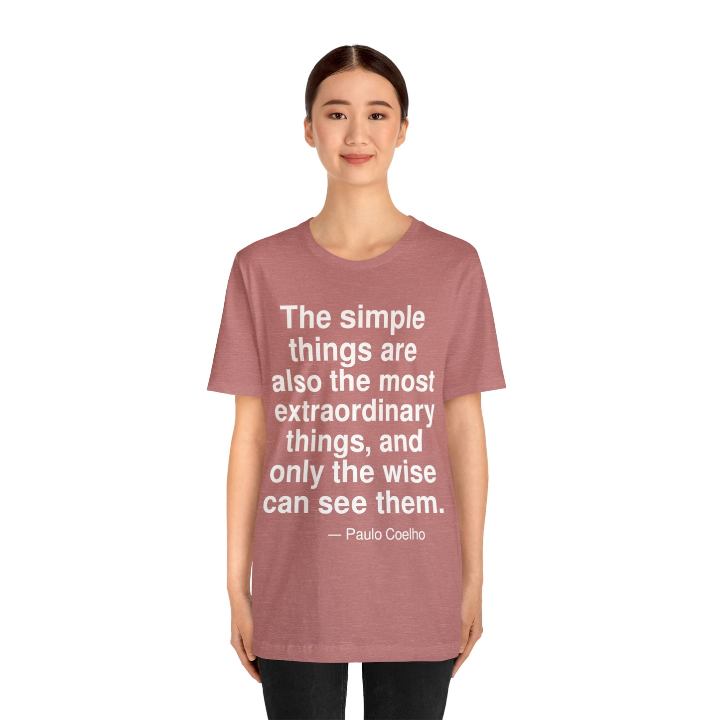 Coelho Simple Aa adult t-shirt