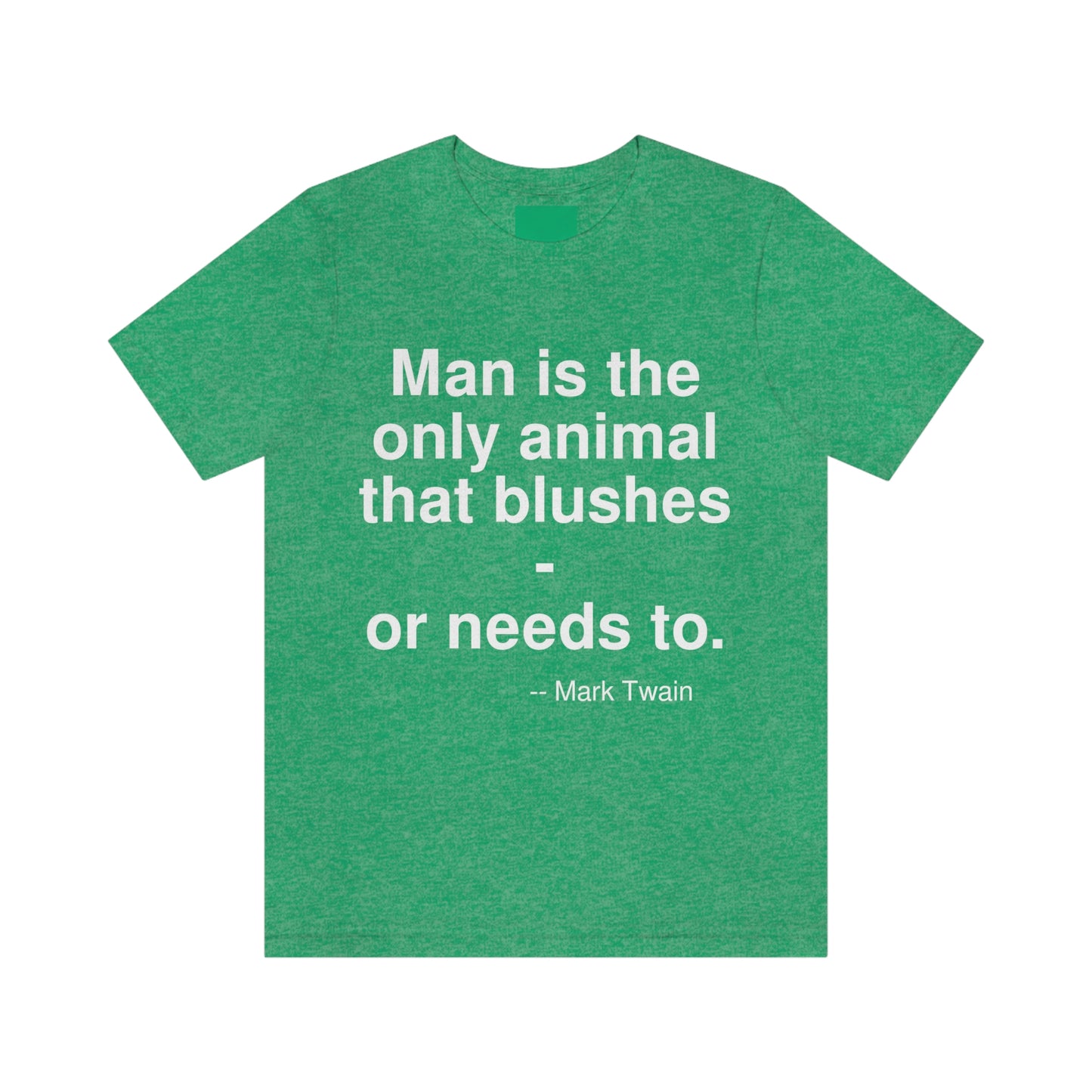 Twain Blushes Aa adult t-shirt