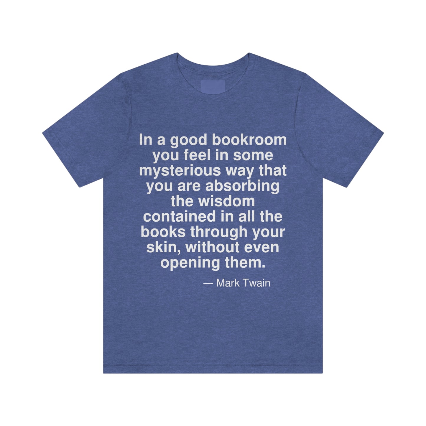 Twain Bookroom Aa adult t-shirt