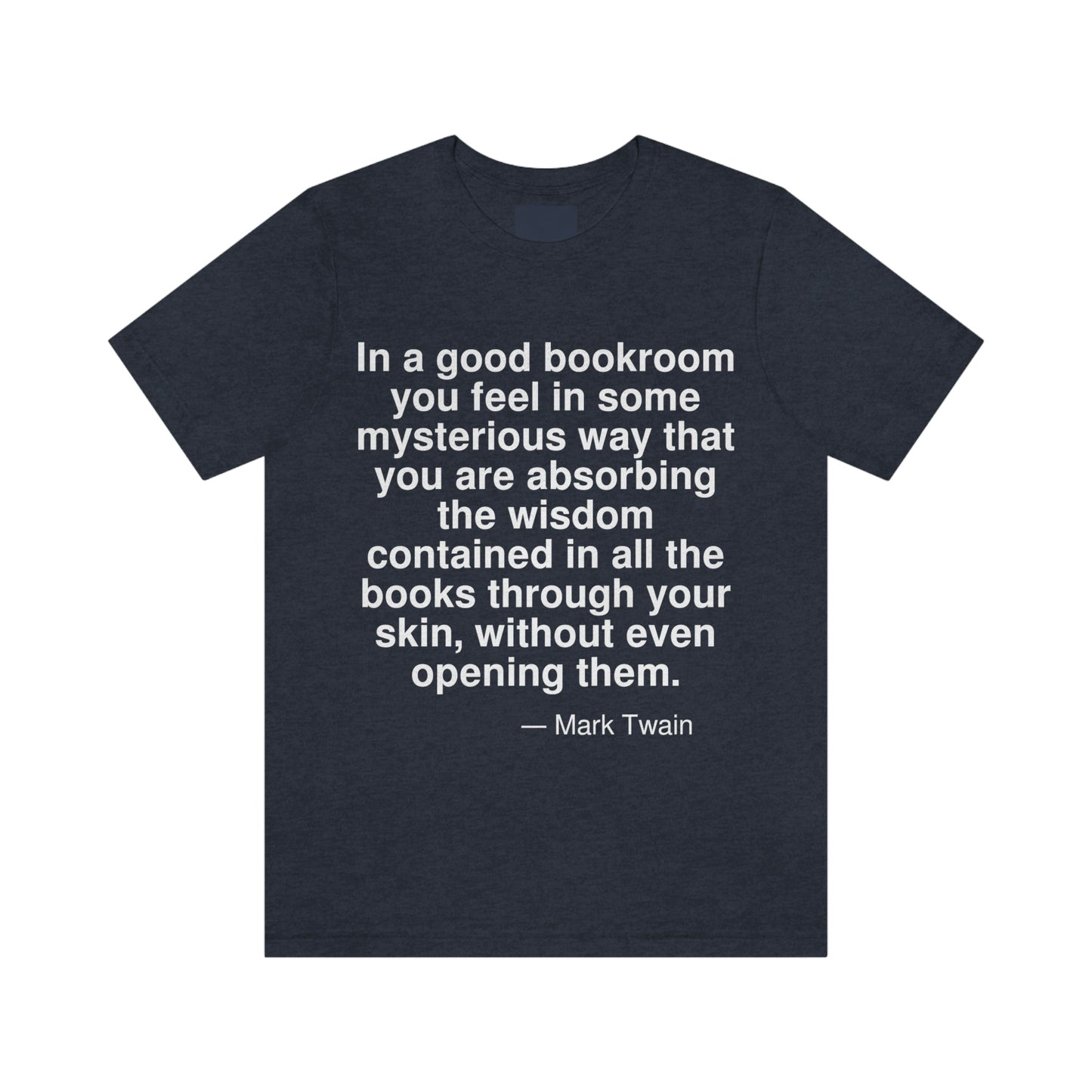 Twain Bookroom Aa adult t-shirt