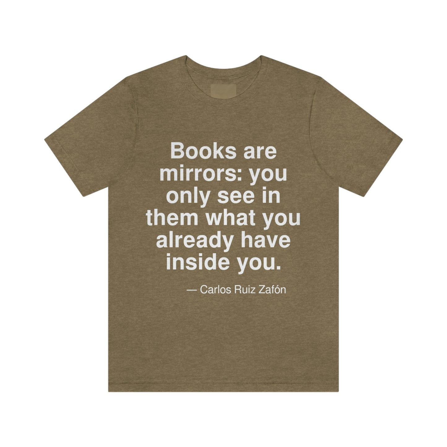 Zafon Books Aa adult t-shirt