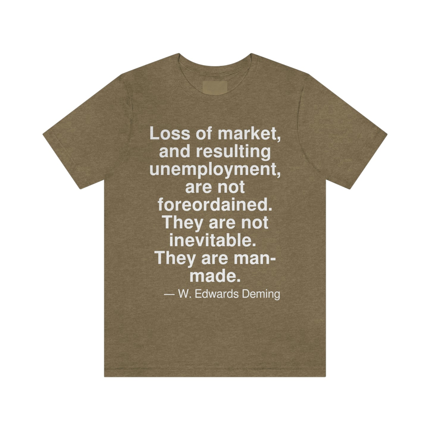 Deming Loss Aa adult t-shirt