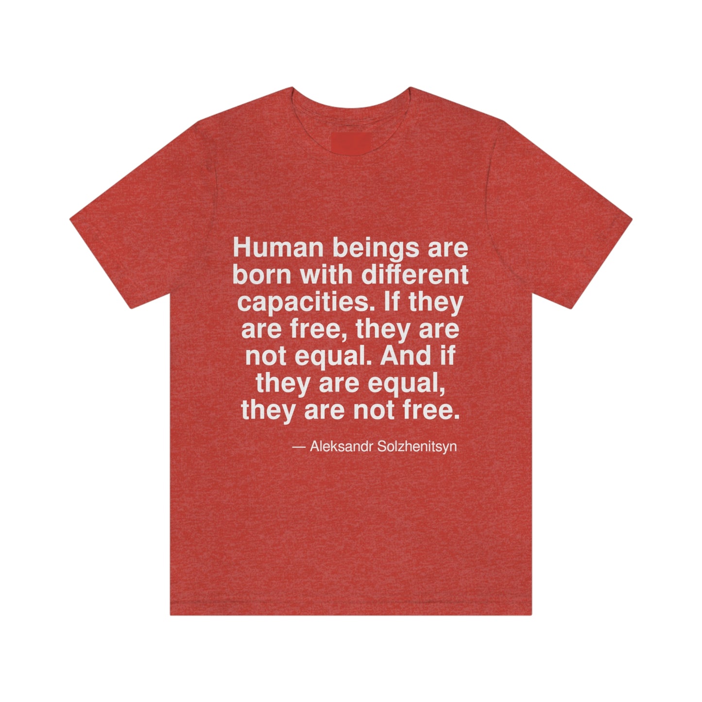 Solzhenitsyn Free Aa adult t-shirt