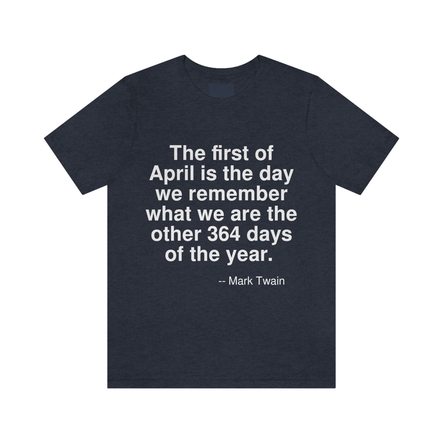 Twain April Aa adult t-shirt