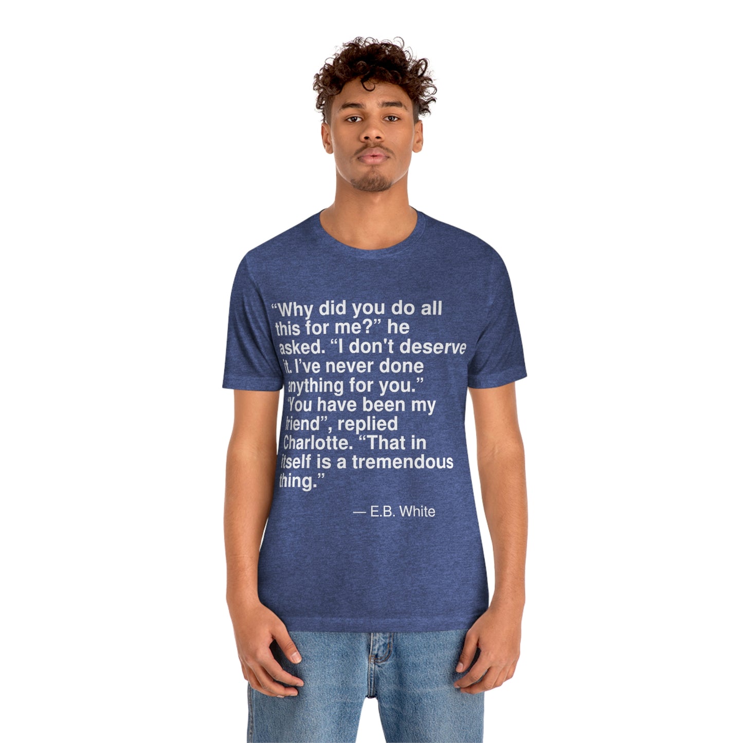 White Friend Aa adult t-shirt