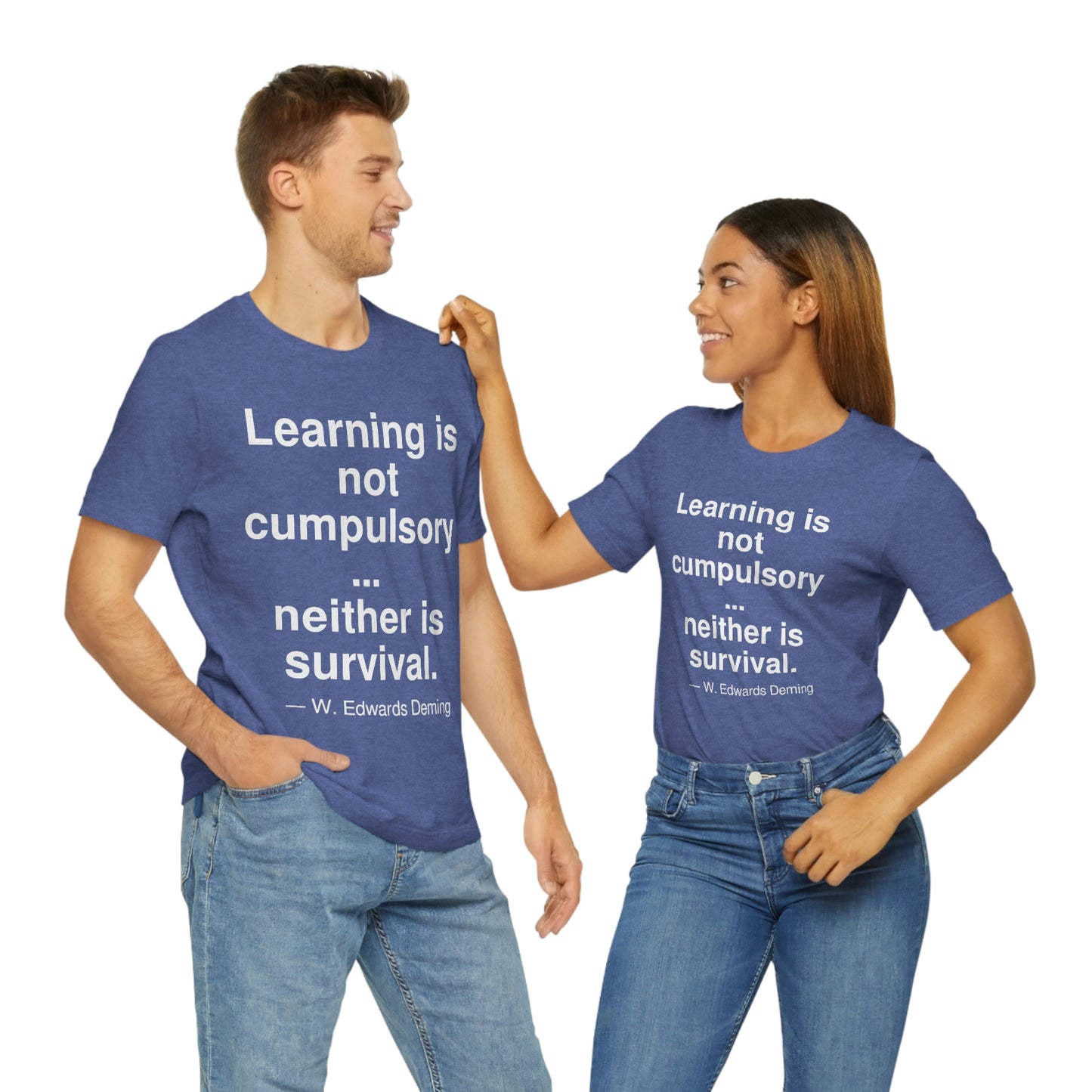 Deming Learning Aa adult t-shirt