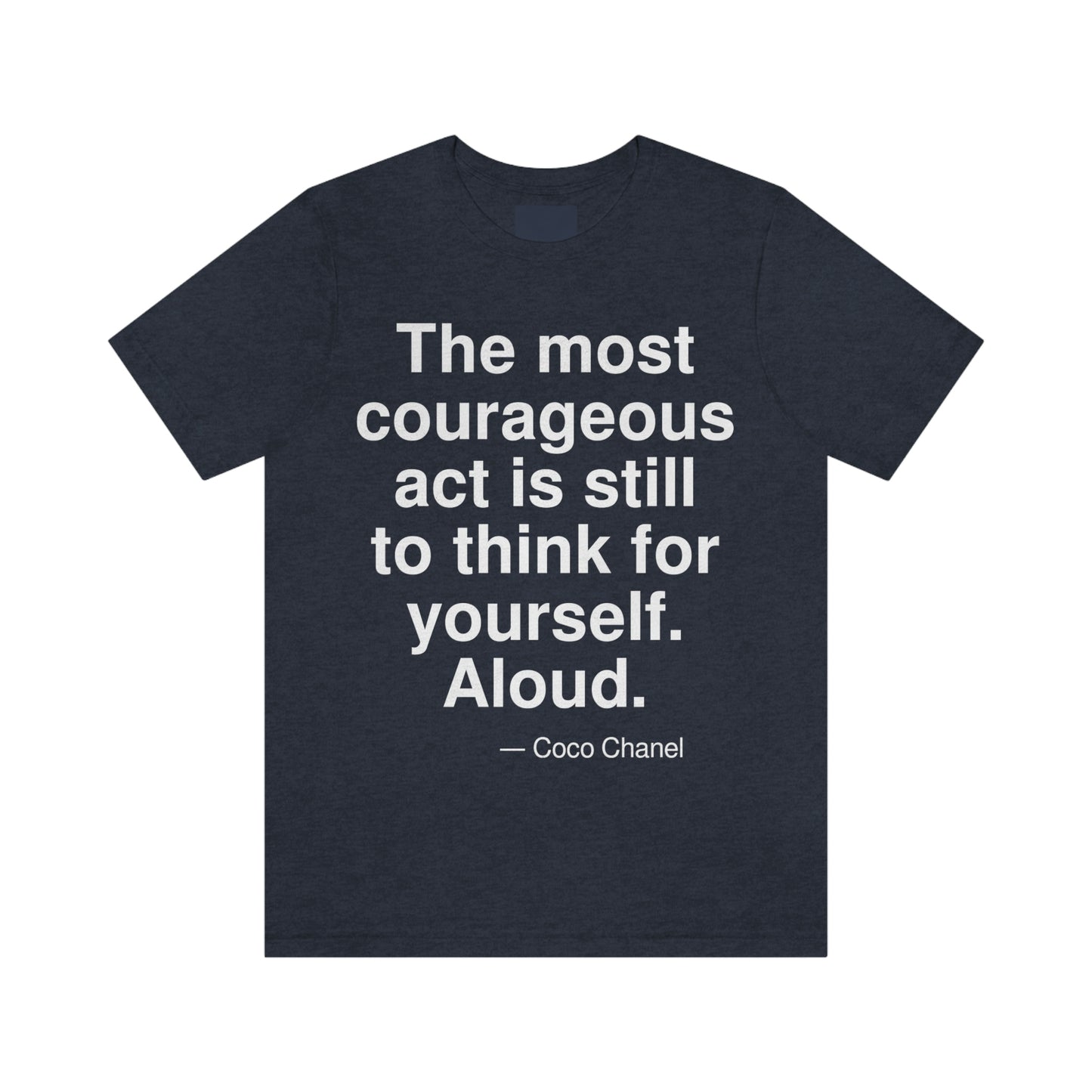 Chanel Courageous Aa adult t-shirt