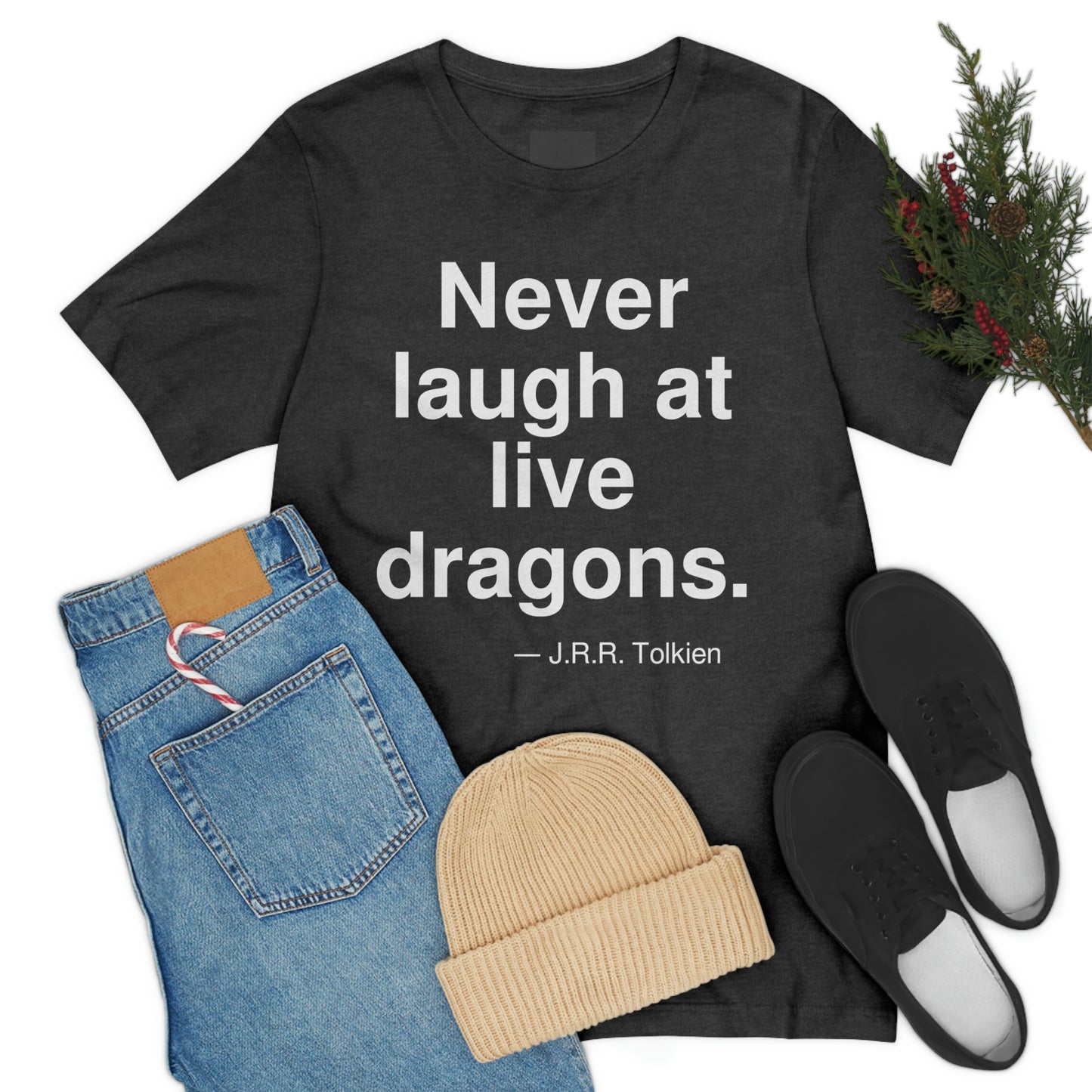 Tolkien Never Aa adult t-shirt