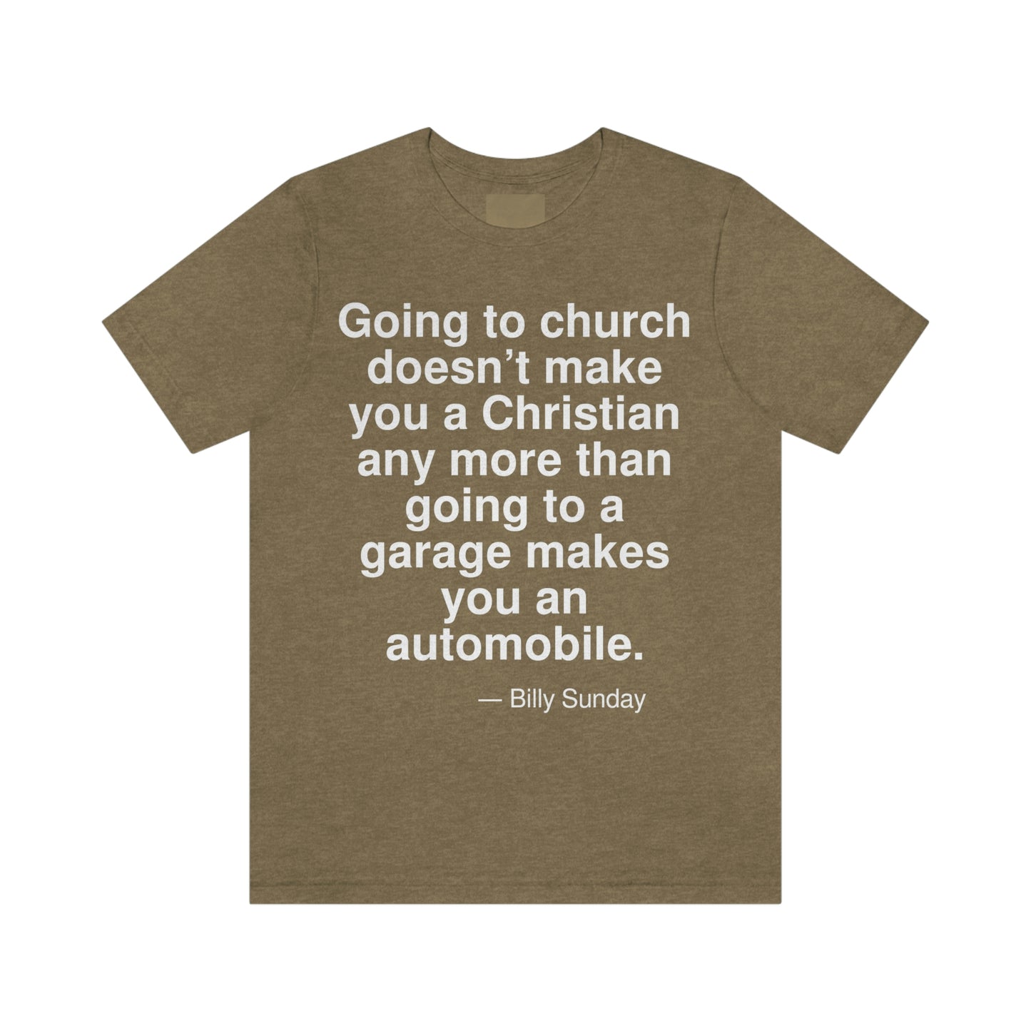 Sunday Church Aa adult t-shirt