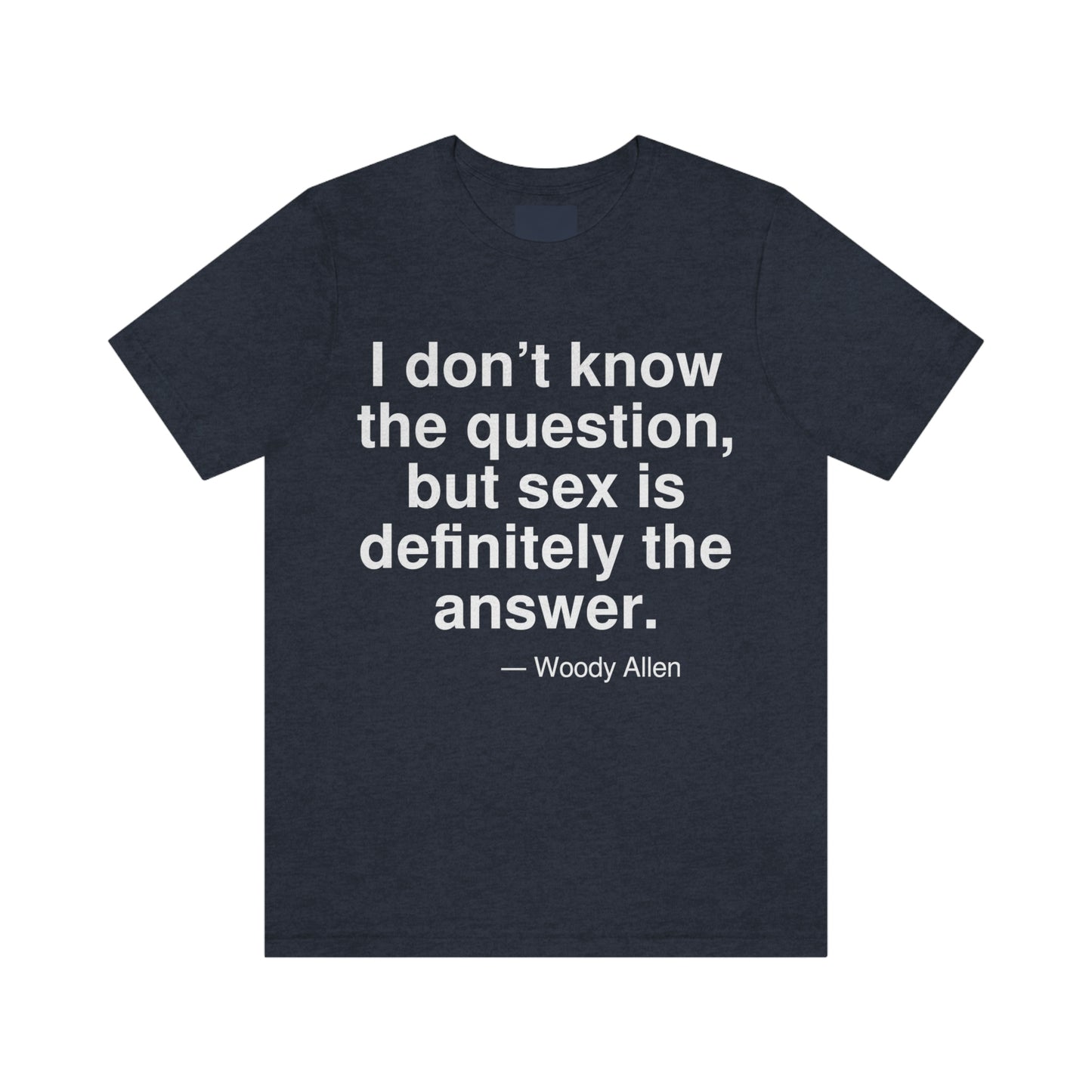 Allen Sex Aa adult t-shirt