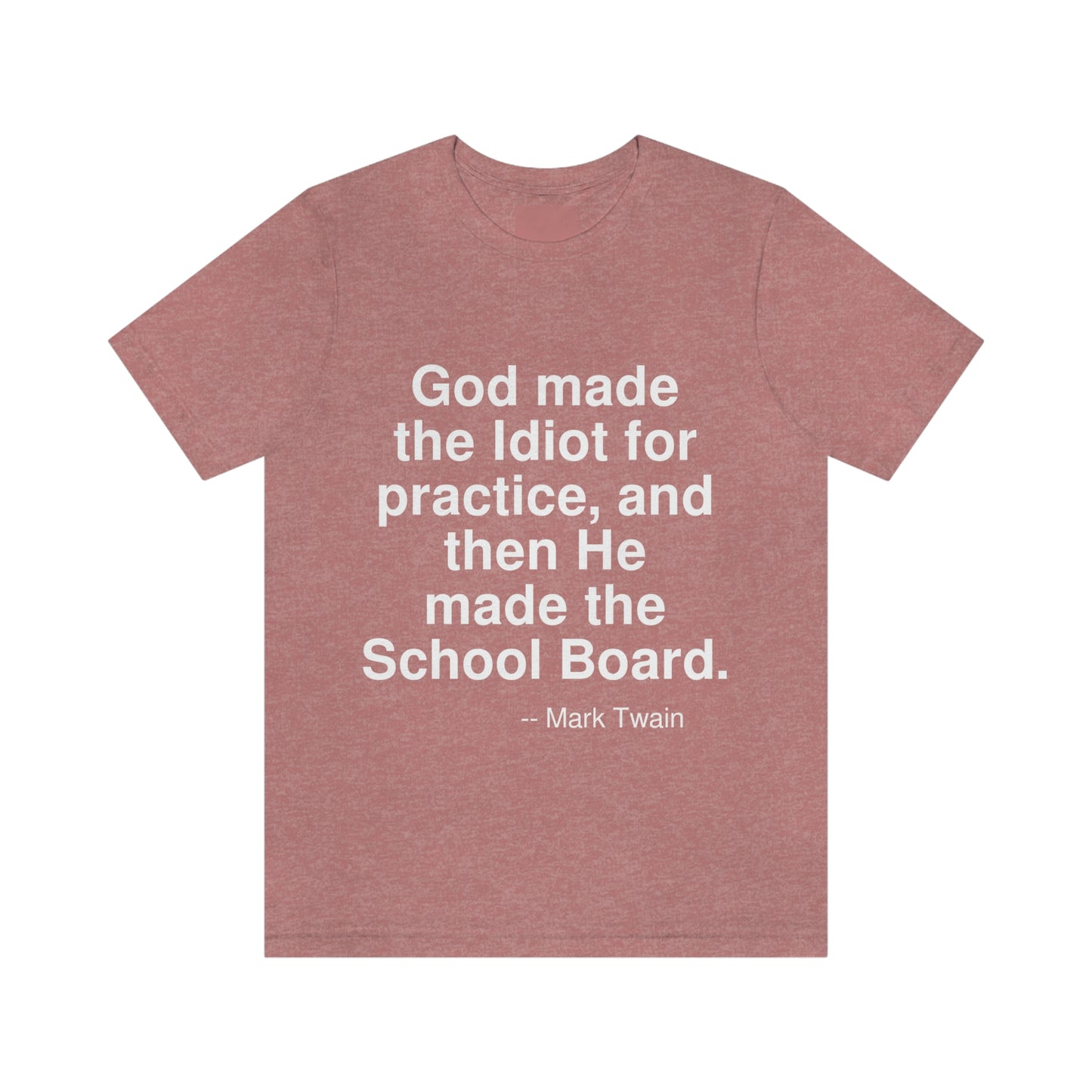 Twain Board Aa adult t-shirt