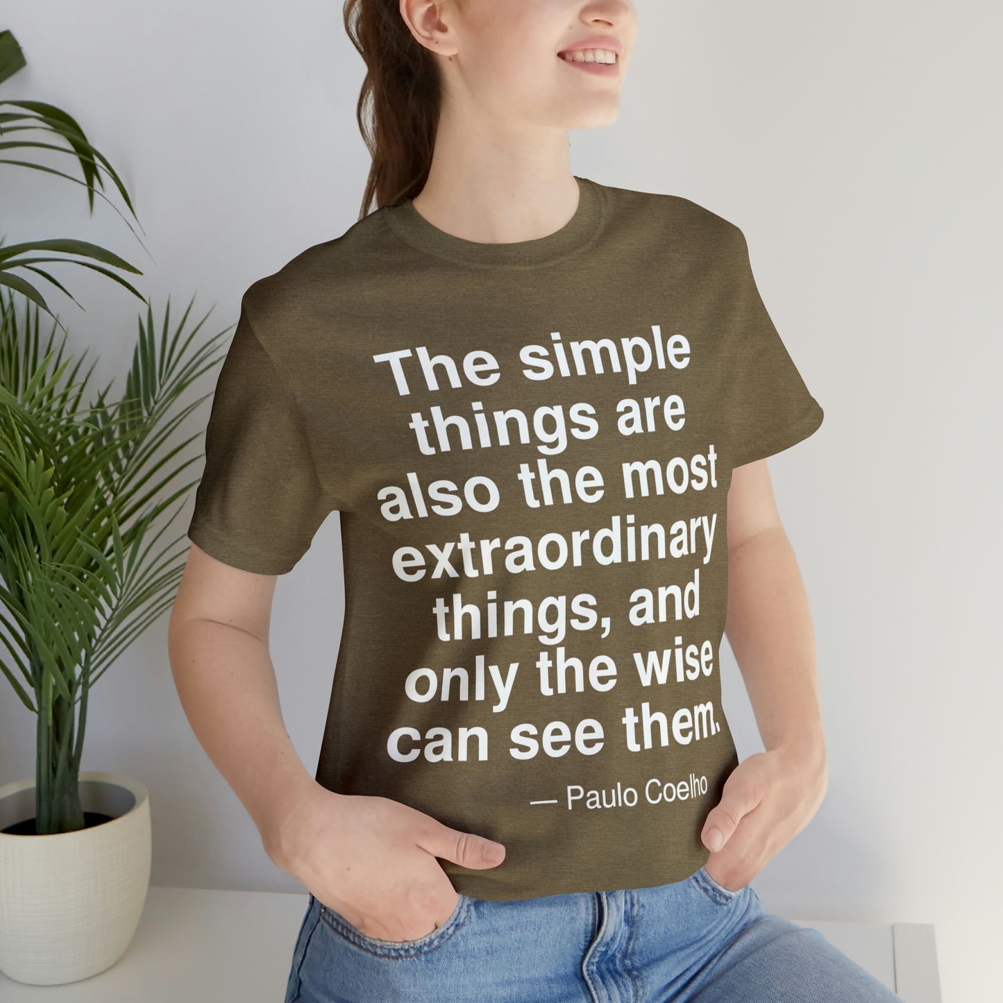 Coelho Simple Aa adult t-shirt