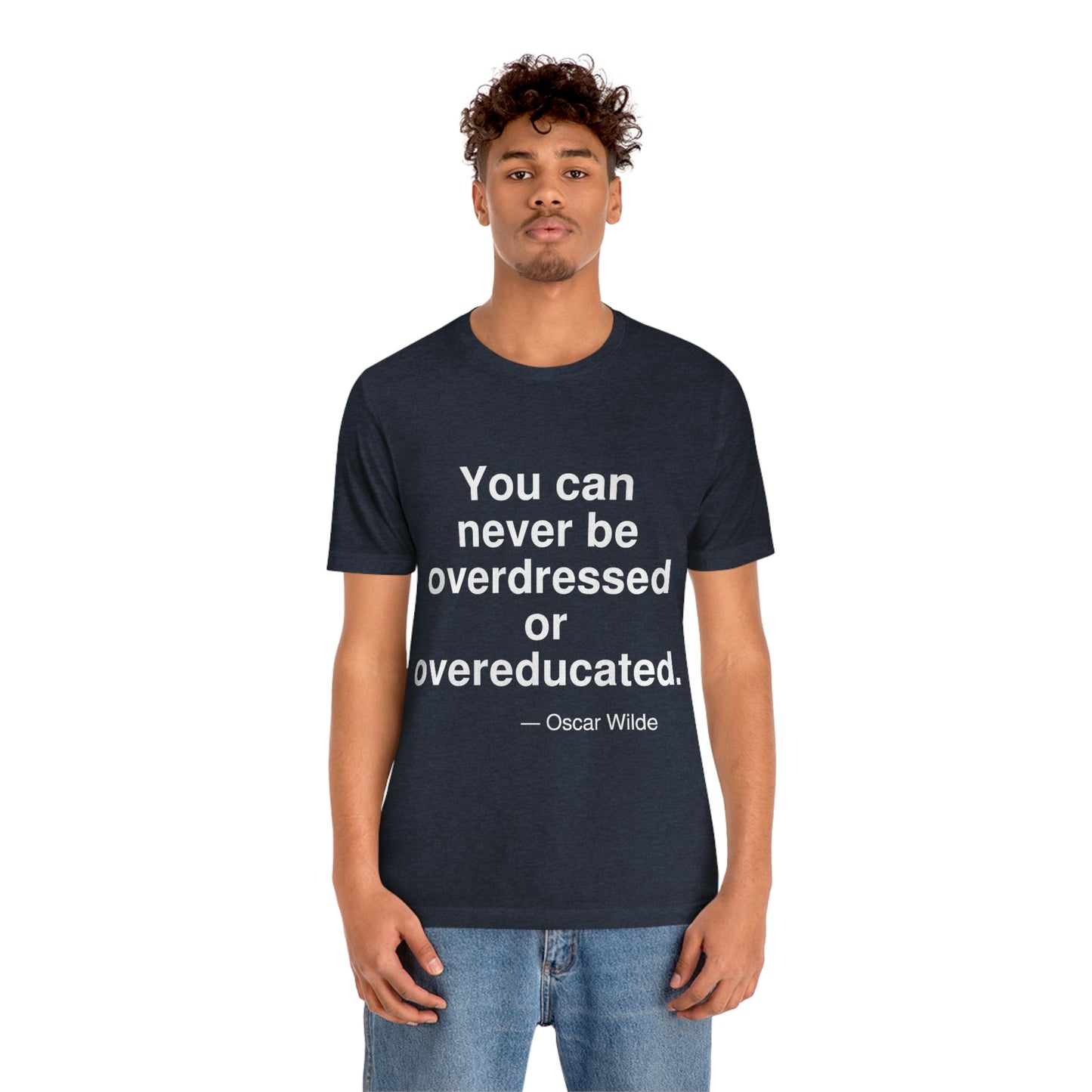 Wilde Never Aa adult t-shirt