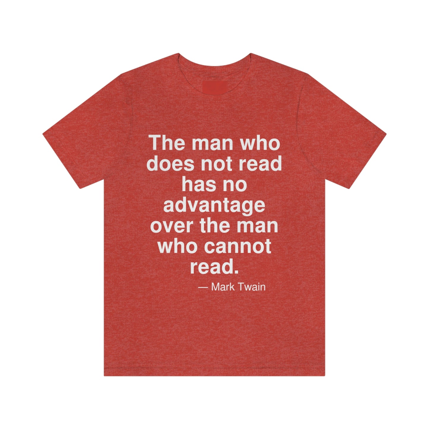 Twain Read Aa adult t-shirt