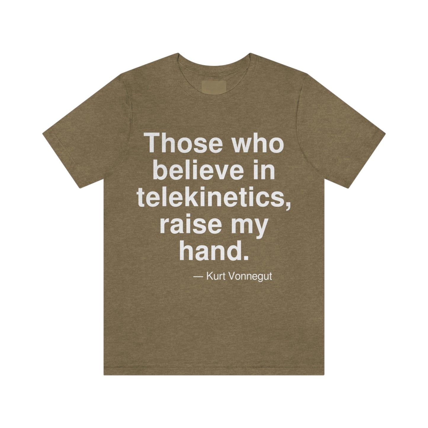 Vonnegut Telekinetics Aa adult t-shirt