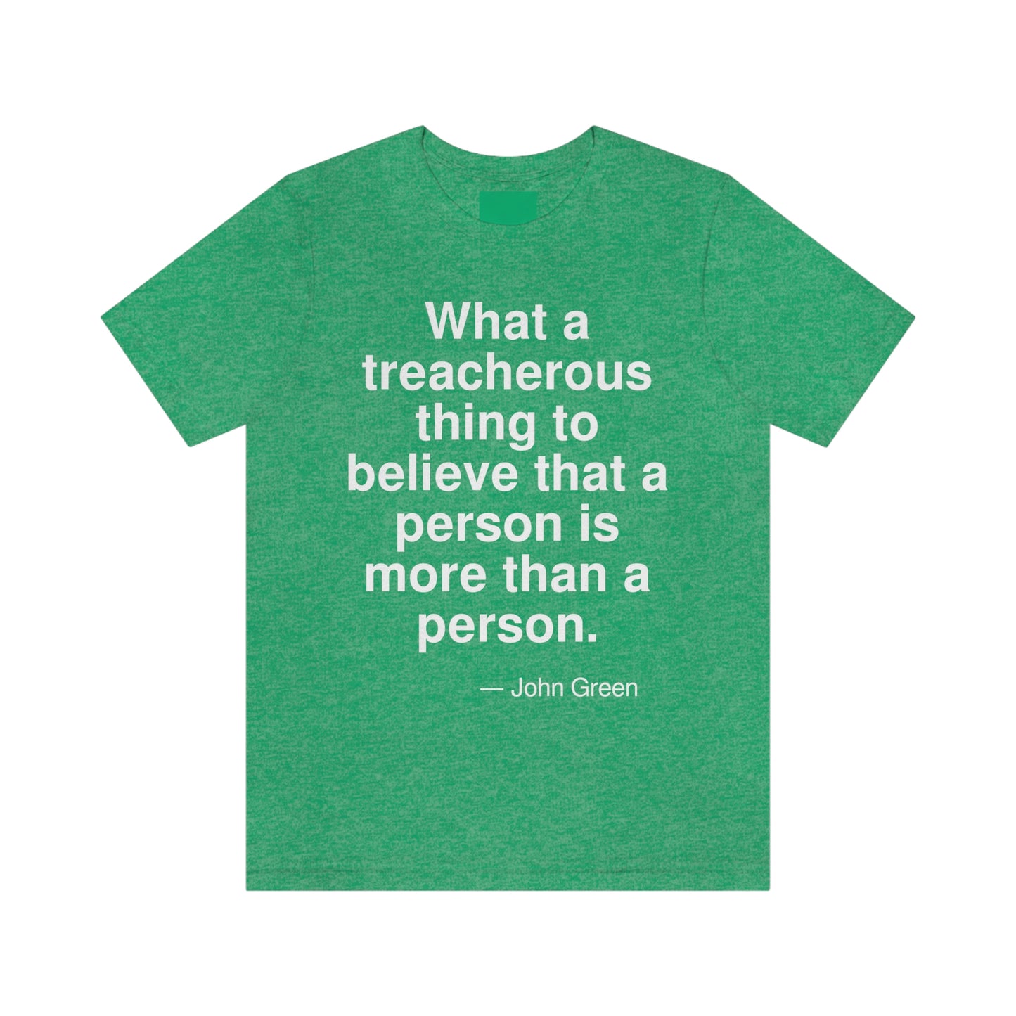 Green Person Aa adult t-shirt