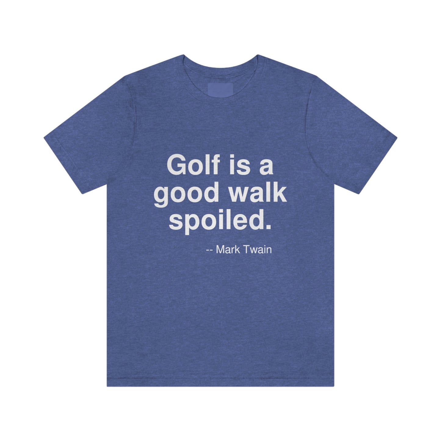 Twain Golf Aa adult t-shirt