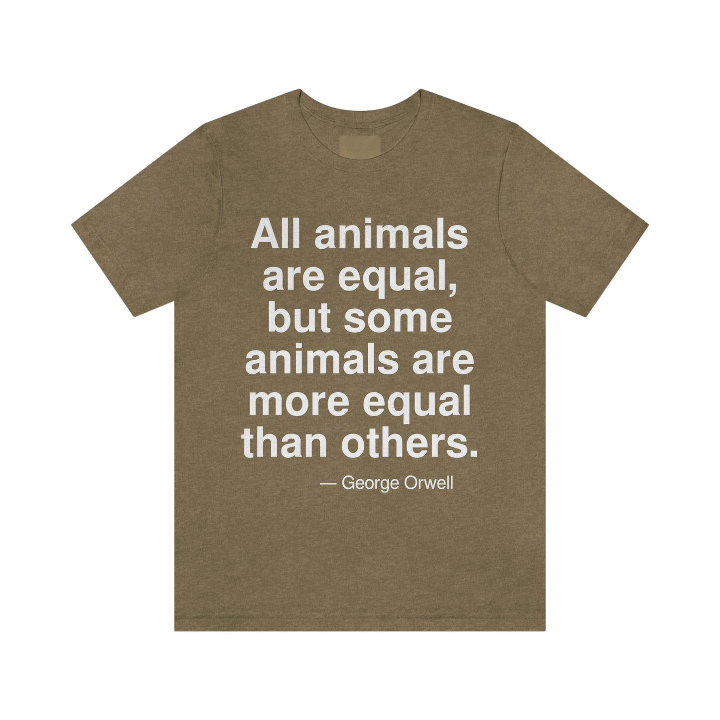 Orwell Animals Aa adult t-shirt