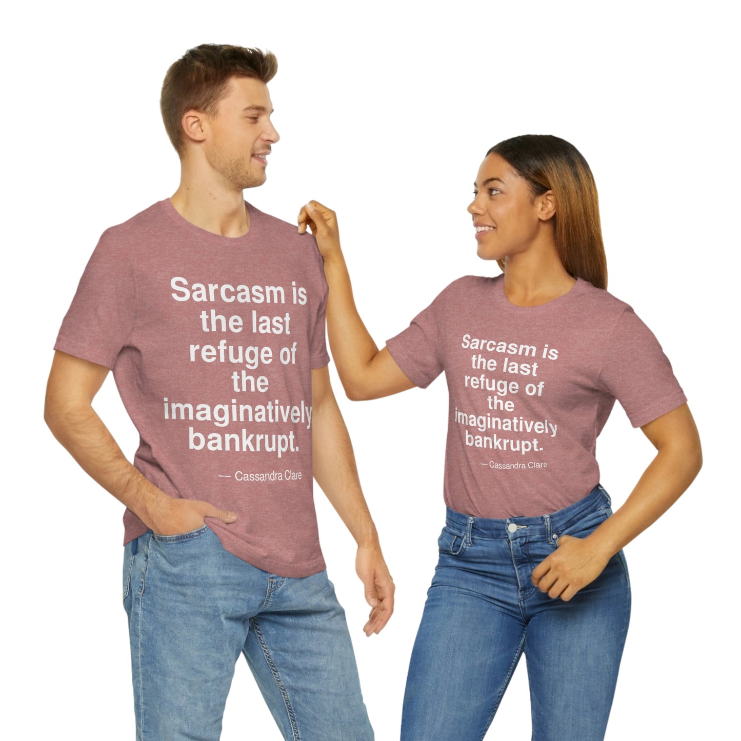 Clare Sarcasm Aa adult t-shirt