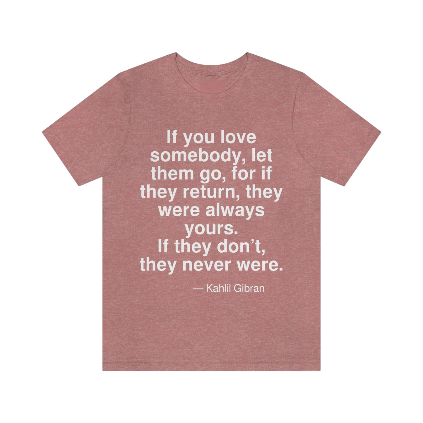 Gibran Love Aa adult t-shirt