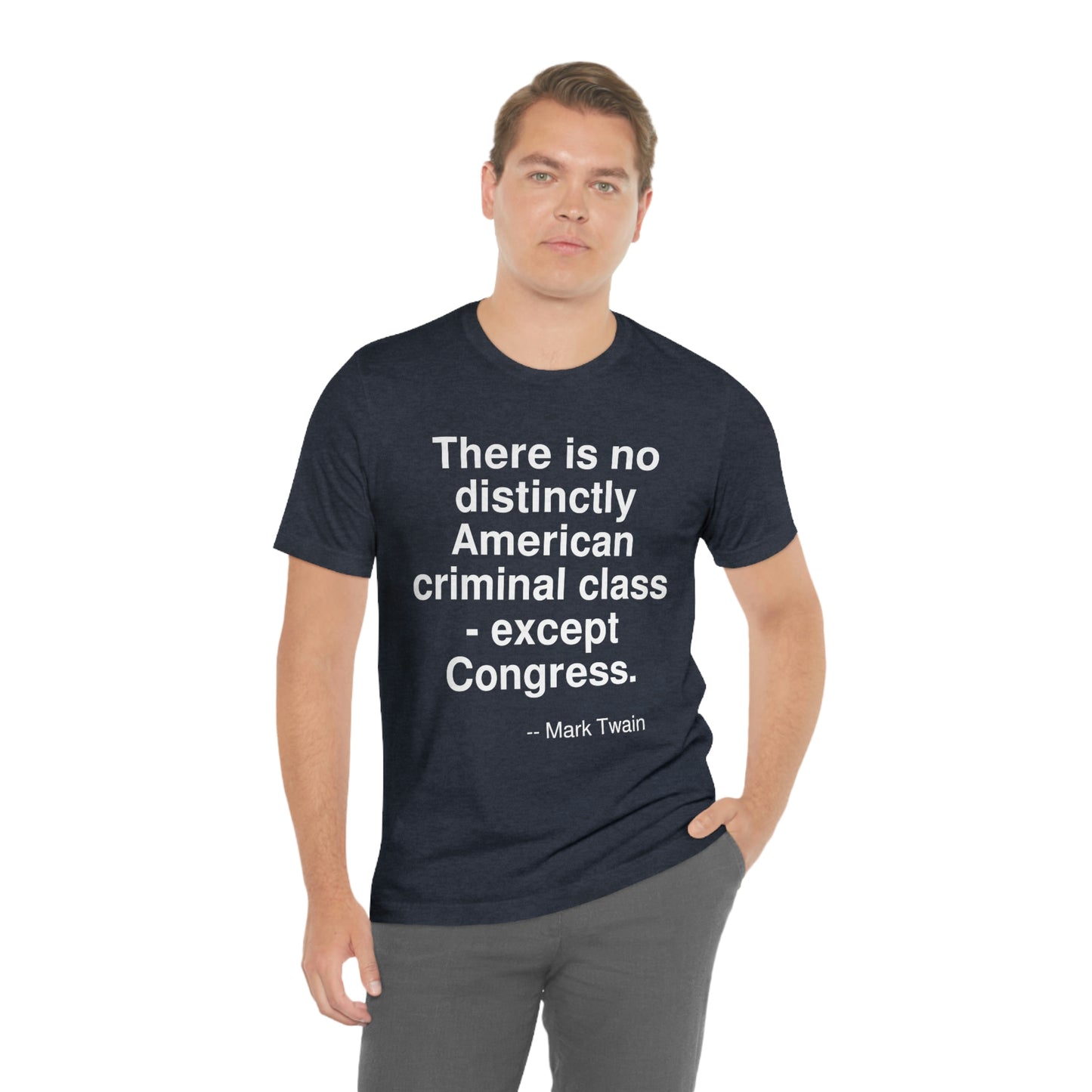 Twain Congress Aa adult t-shirt