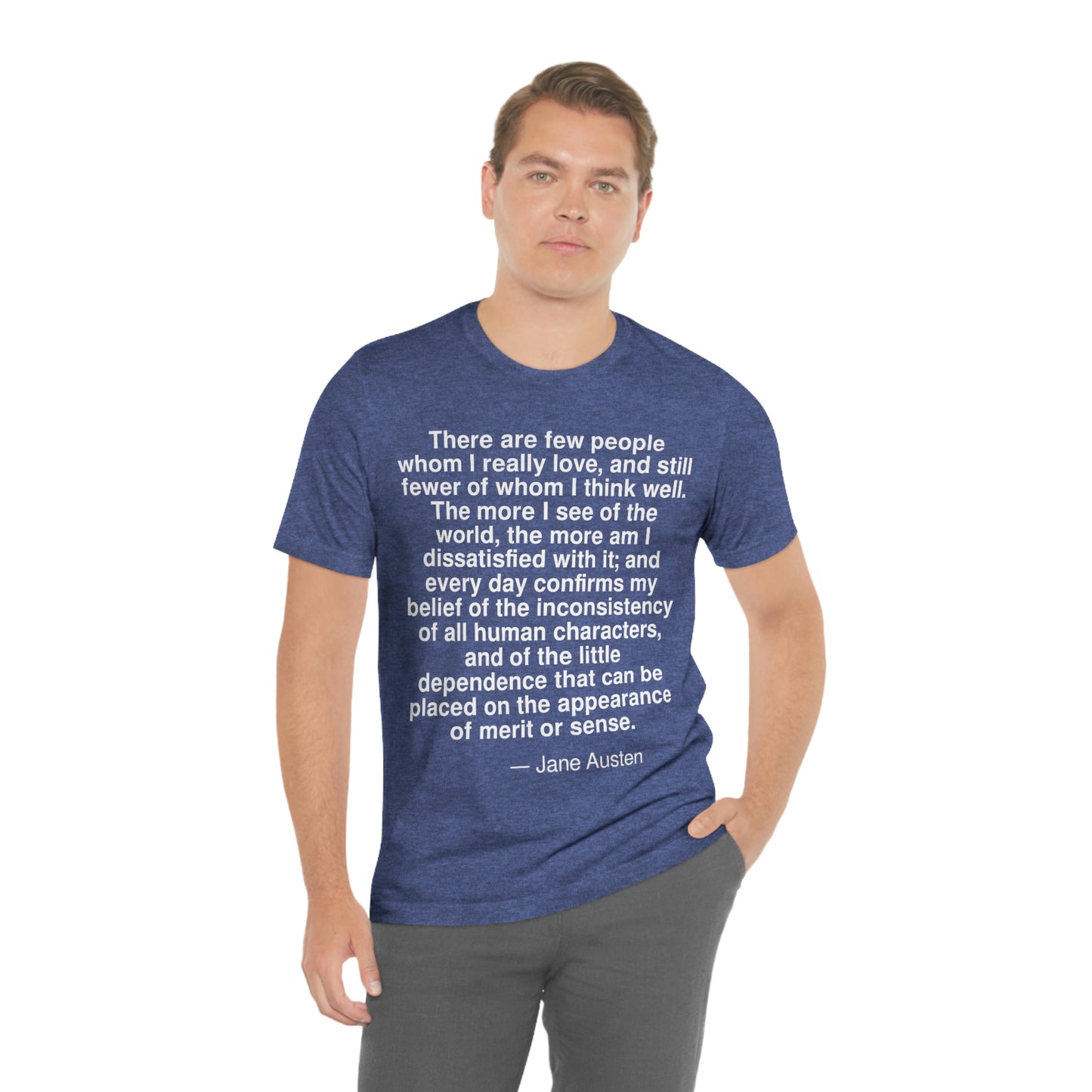 Austen Think Aa adult t-shirt