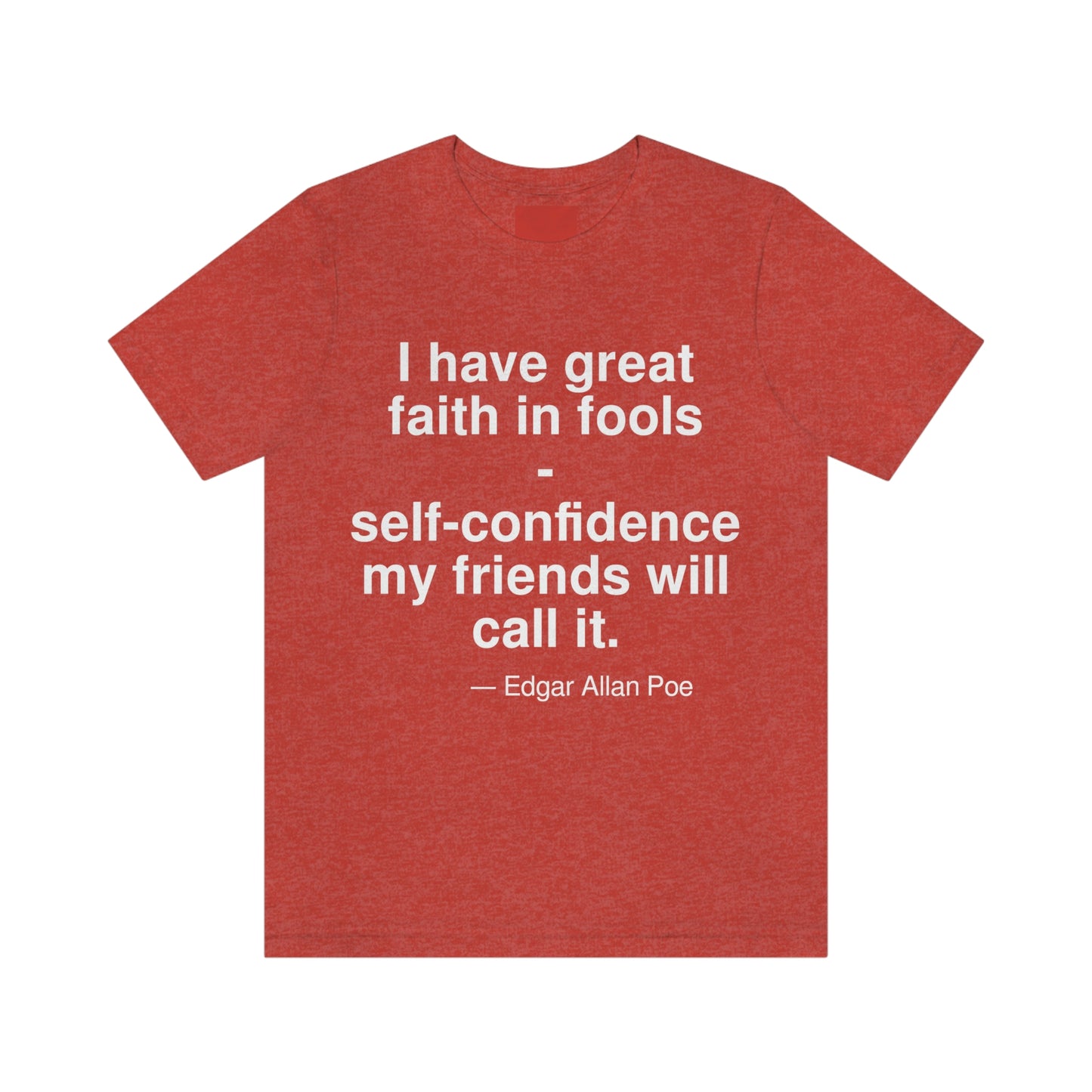 Poe Faith Aa adult t-shirt