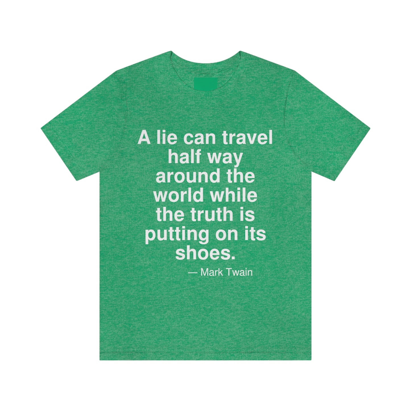 Twain Travel Aa adult t-shirt