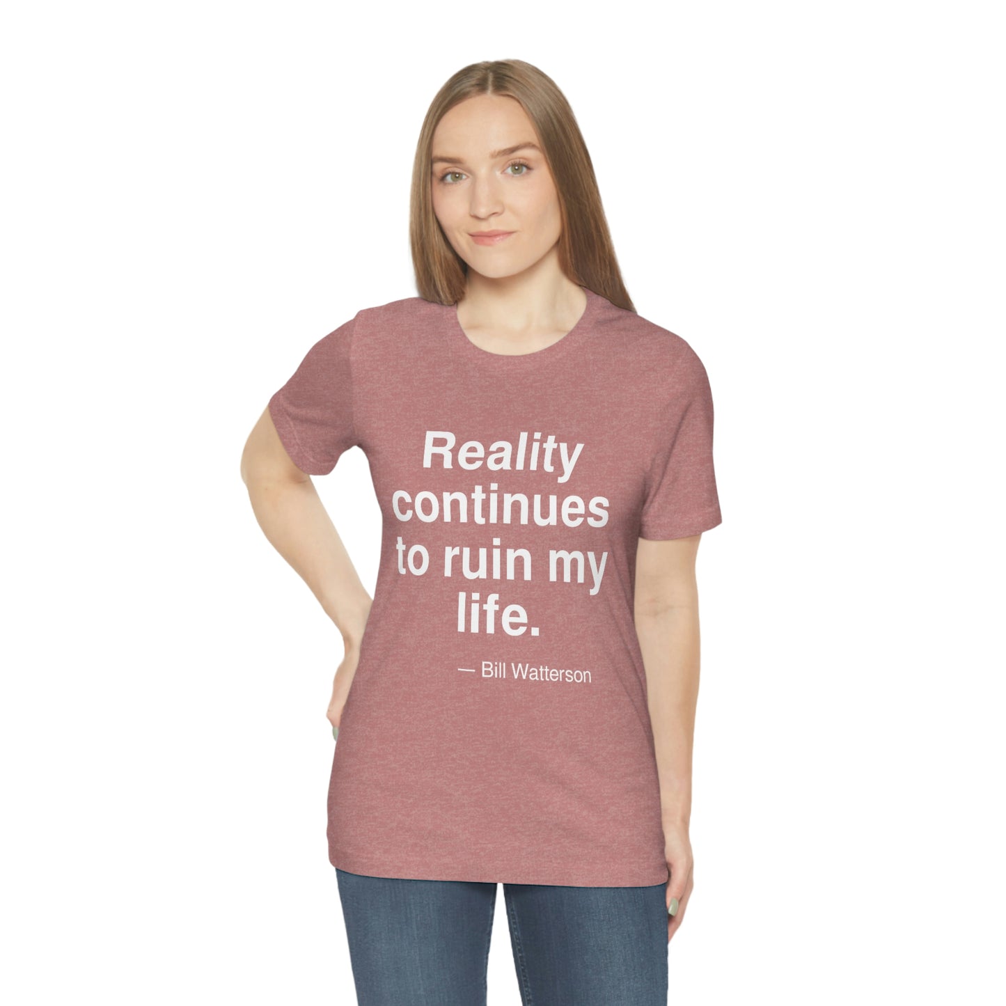 Watterson Reality Aa adult t-shirt