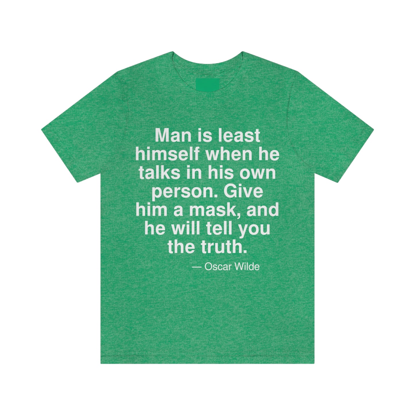 Wilde Man Aa adult t-shirt