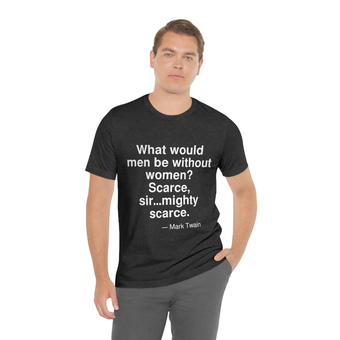 Twain Men Aa adult t-shirt