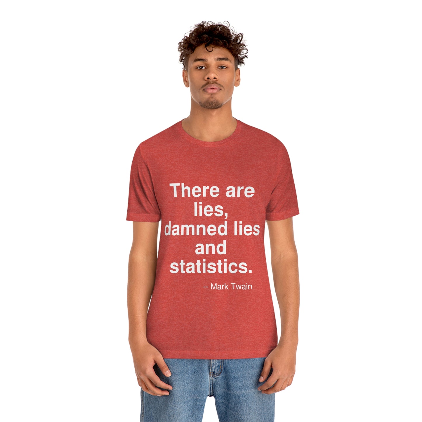 Twain Statistics Aa adult t-shirt