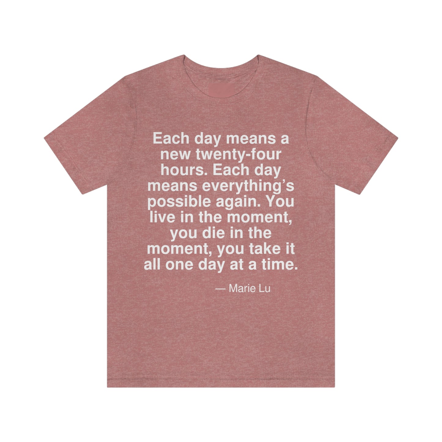 Lu Day Aa adult t-shirt