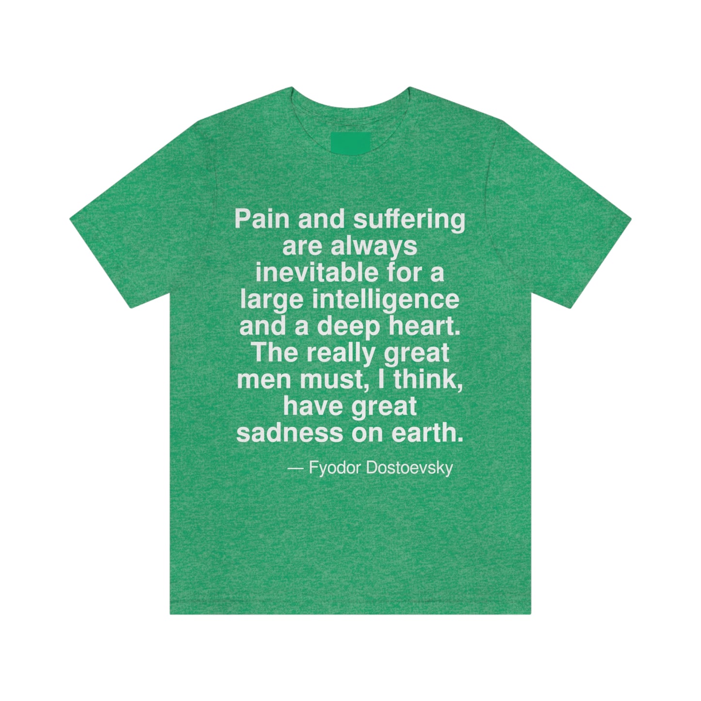 Dostoevsky Pain Aa adult t-shirt