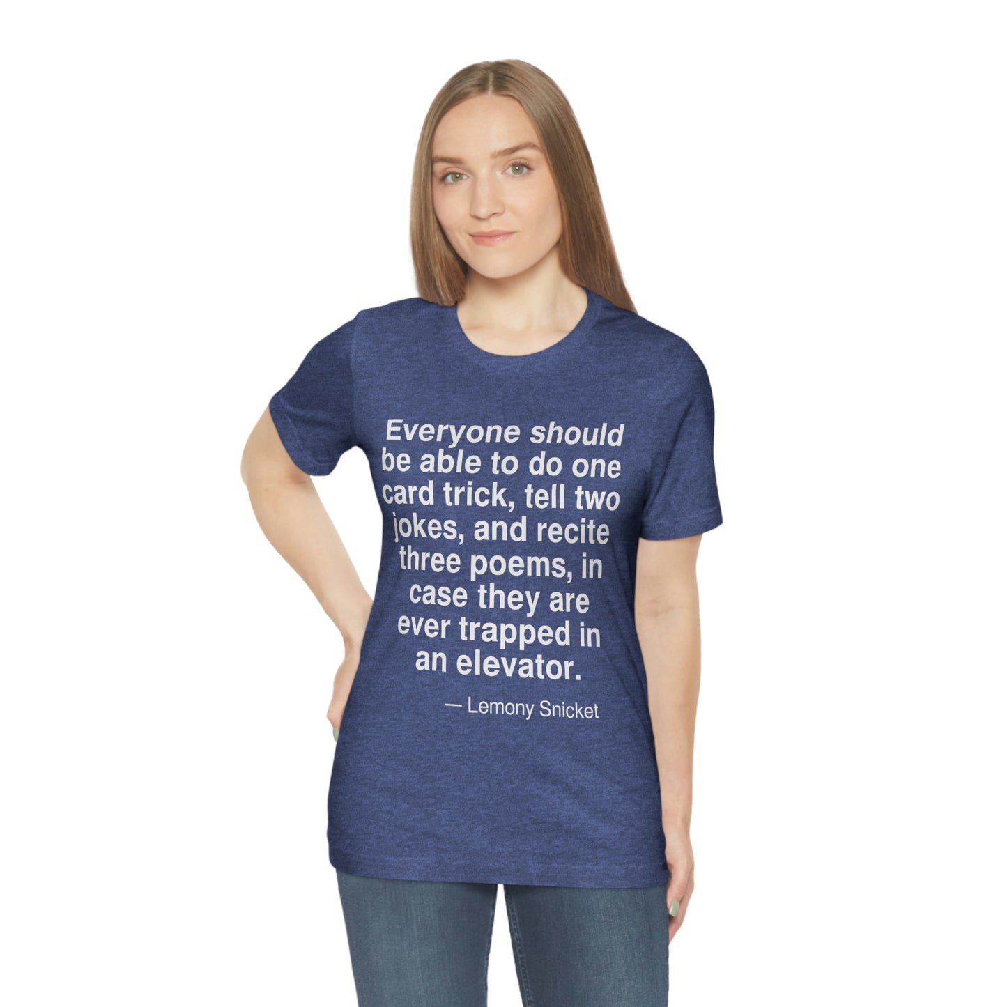 Snicket Everyone Aa adult t-shirt