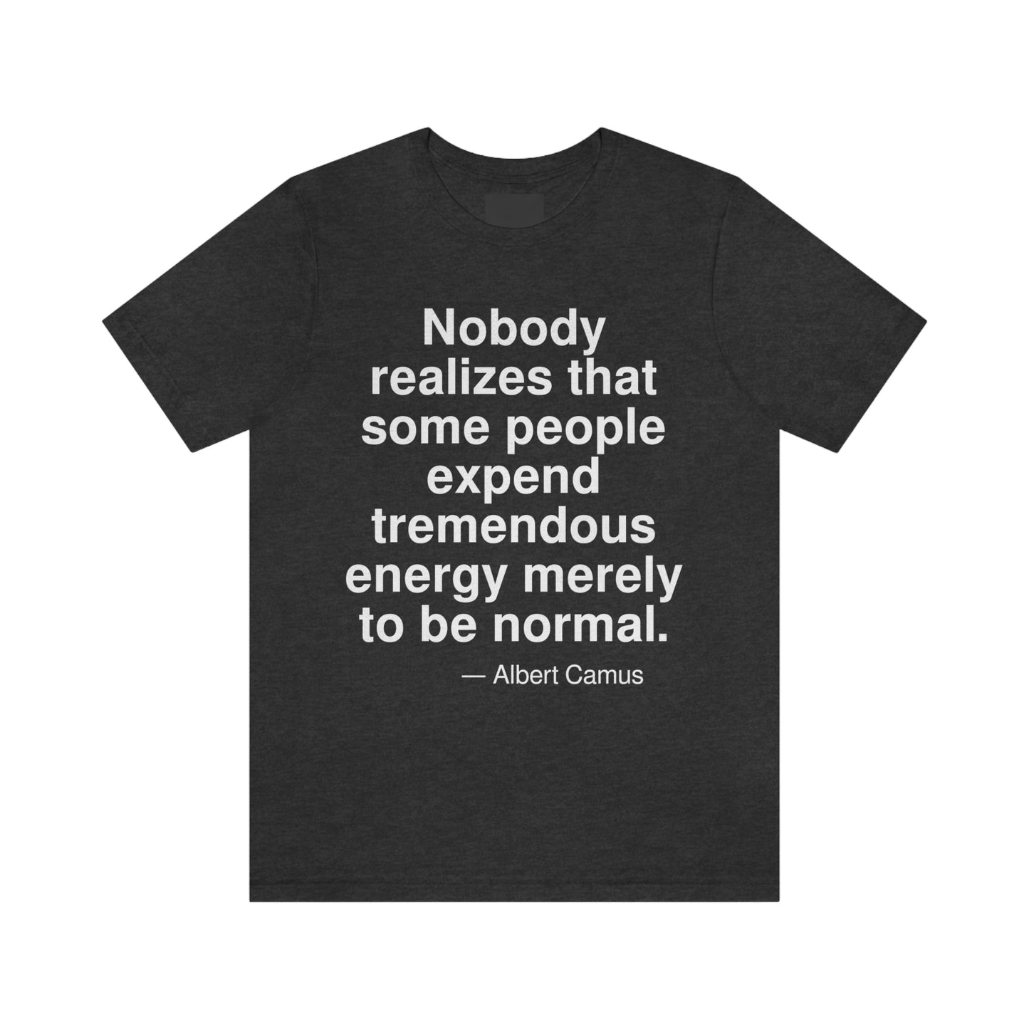 Camus Normal Aa adult t-shirt