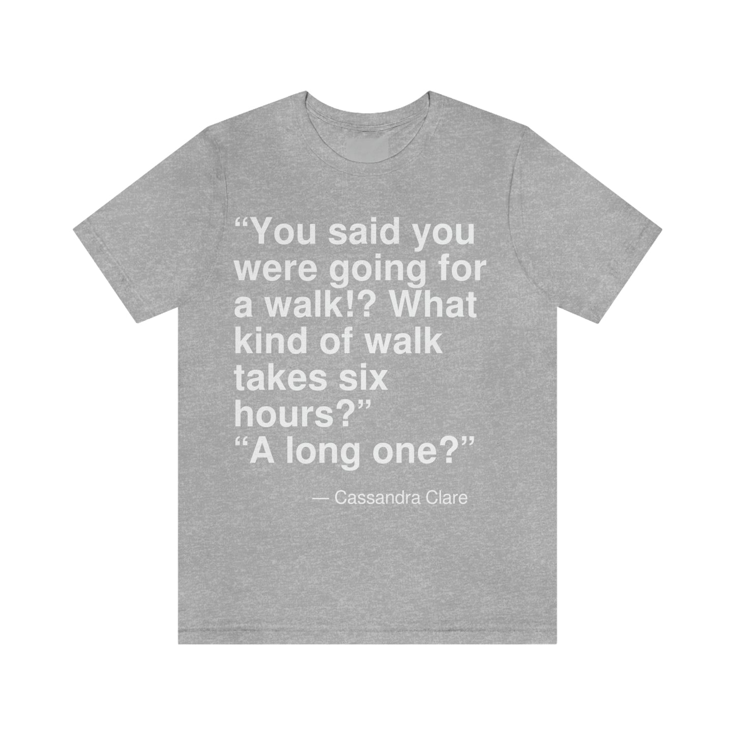 Clare Walk Aa adult t-shirt