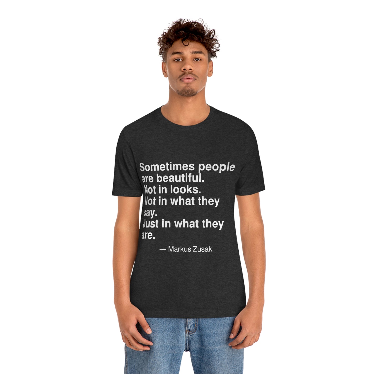 Zusak Beautiful Aa adult t-shirt