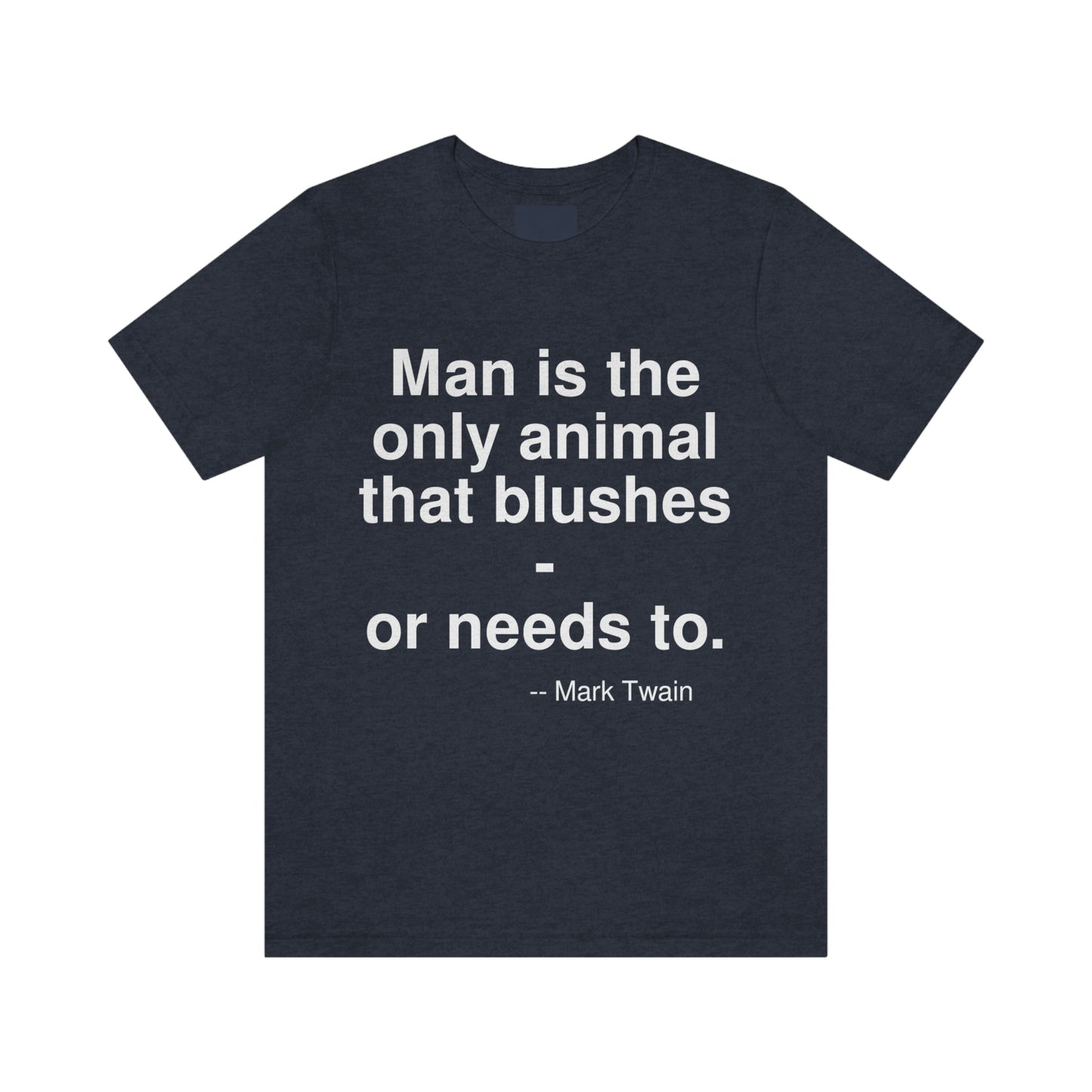 Twain Blushes Aa adult t-shirt