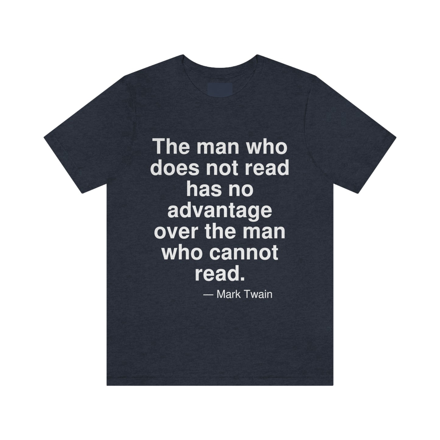 Twain Read Aa adult t-shirt