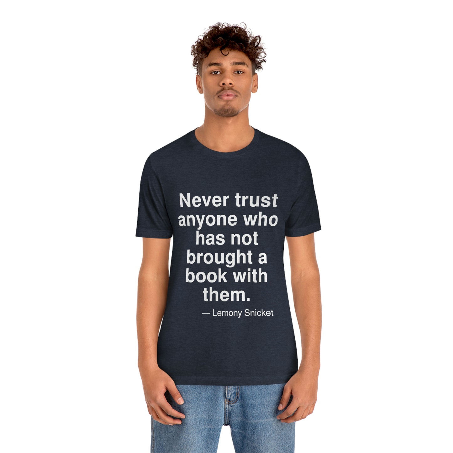 Snicket Book Aa adult t-shirt